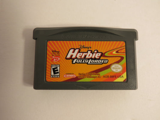 Herbie Fully Loaded Nintendo GBA Gameboy Advance Game