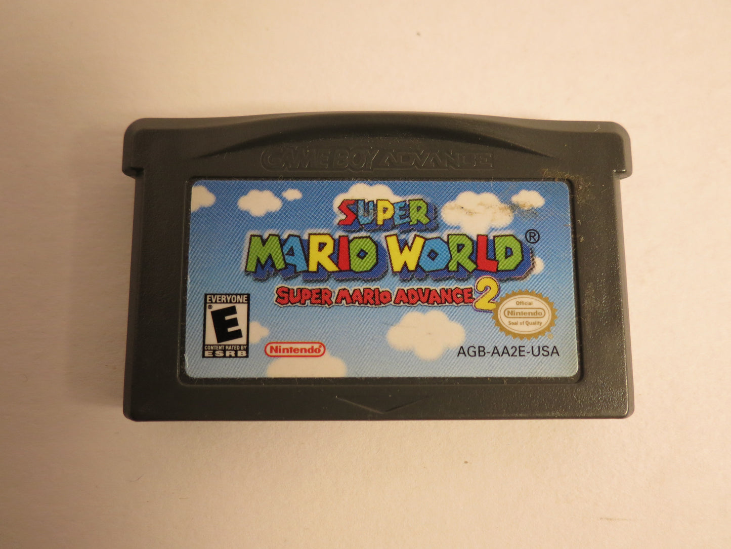 Super Mario World Super Mario Advance 2 Nintendo GBA Gameboy Advance Game