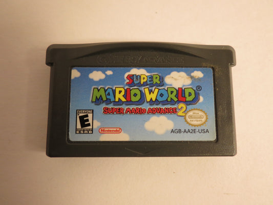 Super Mario World Super Mario Advance 2 Nintendo GBA Gameboy Advance Game