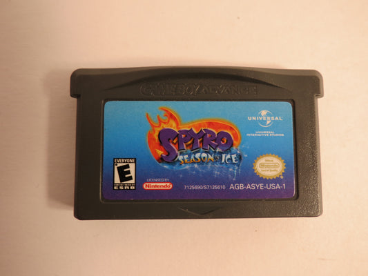 Spyro Season of Ice Nintendo GBA Gameboy Advance Game