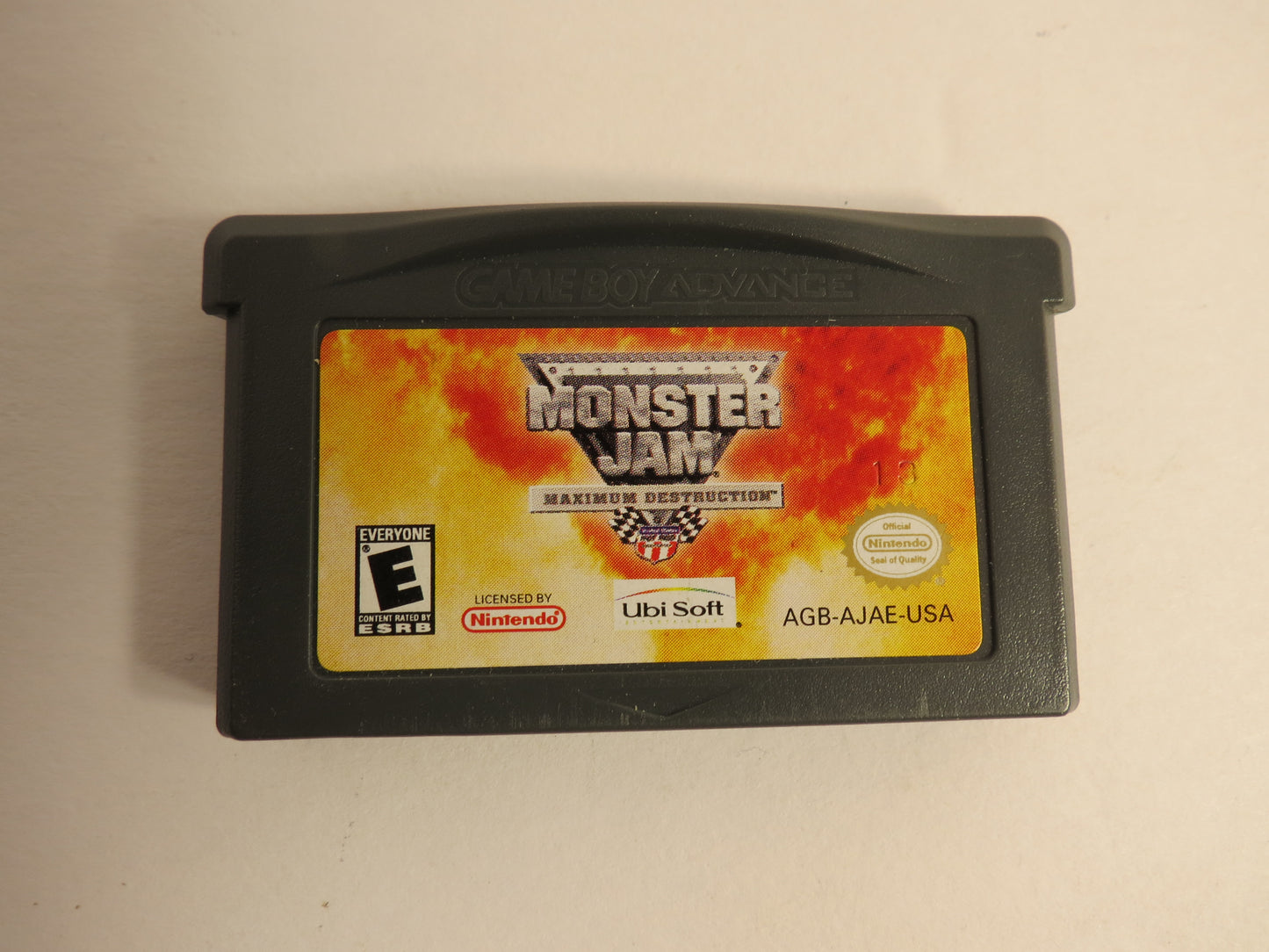 Monster Jam Maximum Destruction Nintendo GBA Gameboy Advance Game