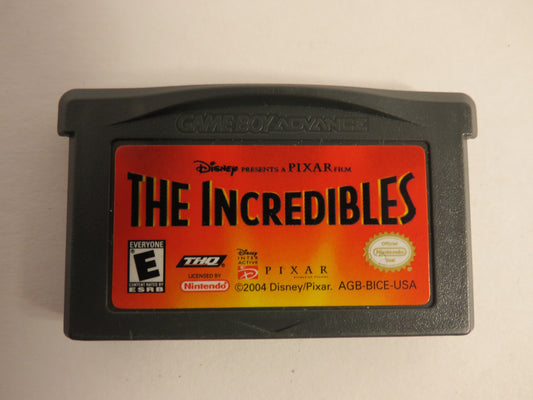 The Incredibles Nintendo GBA Gameboy Advance Game