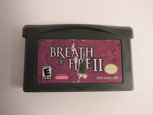 Breath of Fire II Nintendo GBA Gameboy Advance Game