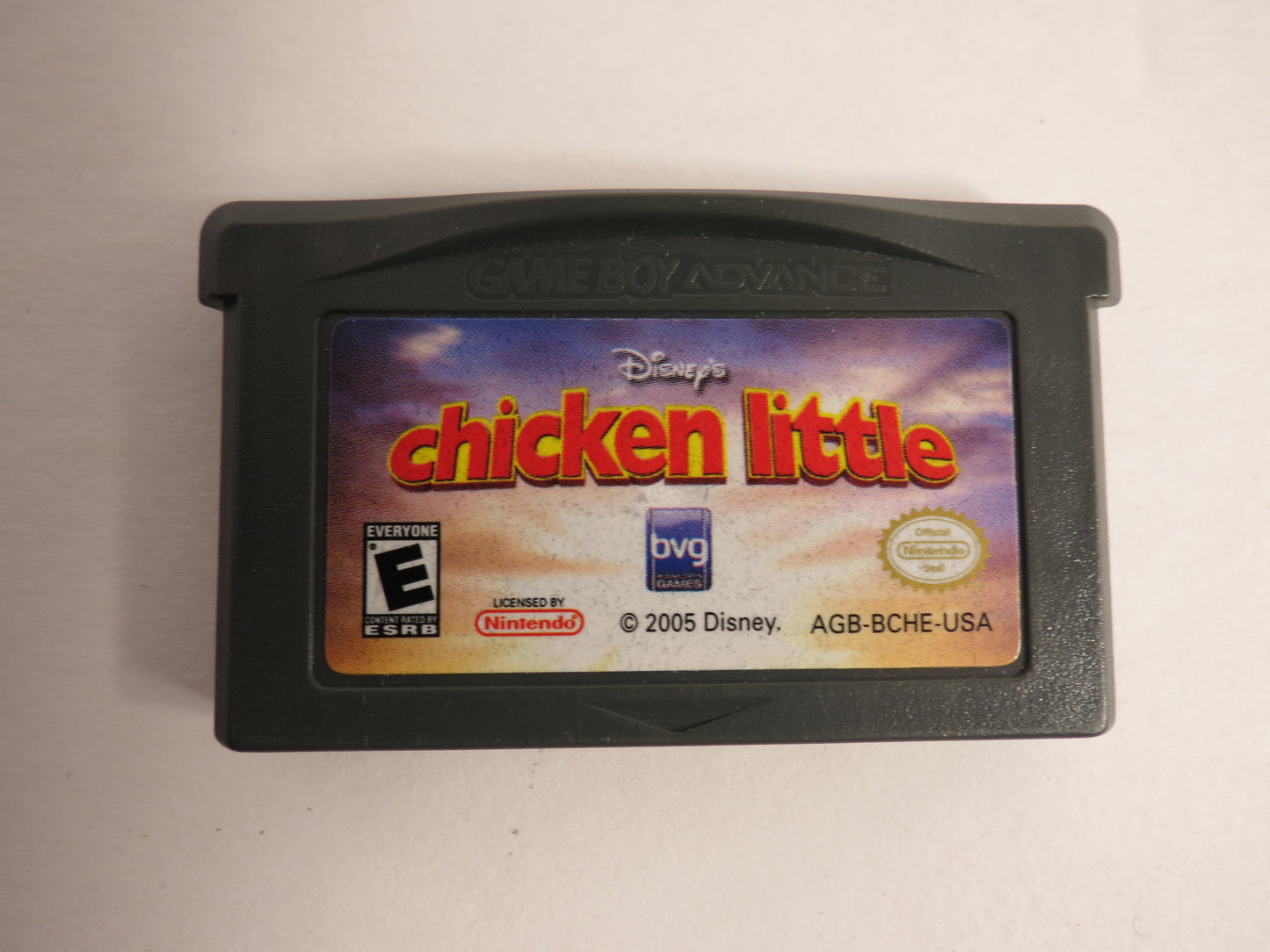 Chicken Little Nintendo GBA Gameboy Advance Game
