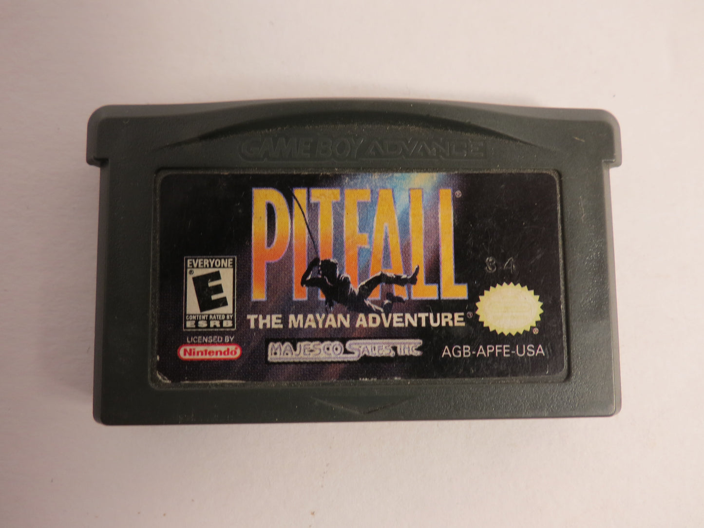 Pitfall The Mayan Adventure Nintendo GBA Gameboy Advance Game