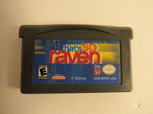 That's So Raven Nintendo GBA Gameboy Advance Game