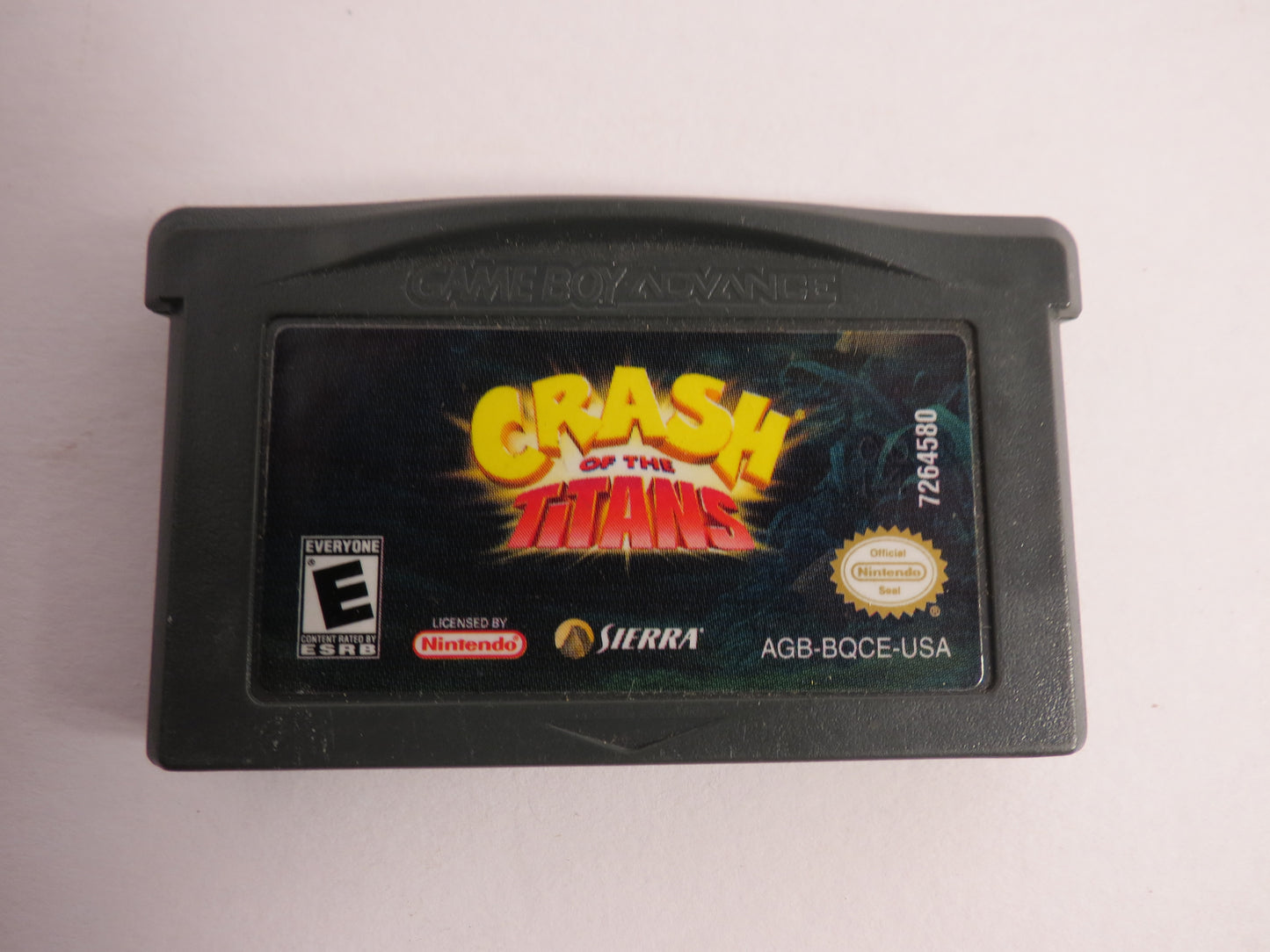 Crash of the Titans Nintendo GBA Gameboy Advance Game