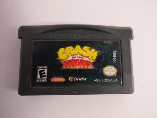 Crash of the Titans Nintendo GBA Gameboy Advance Game