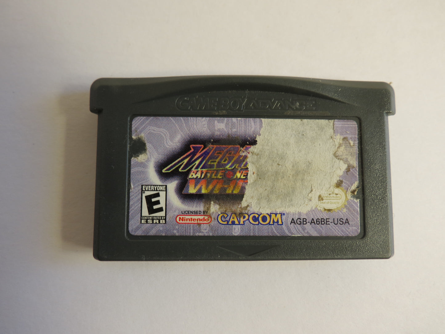 Megaman Battle Network 3 White Version Nintendo GBA Gameboy Advance Game