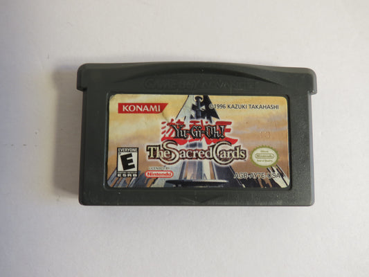 Yugioh The Sacred Cards Nintendo GBA Gameboy Advance Game