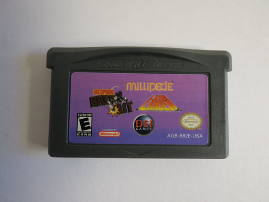 Millipede Super Break Out Lunar Lander Nintendo GBA Gameboy Advance Game