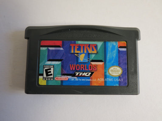 Tetris Worlds Nintendo GBA Gameboy Advance Game