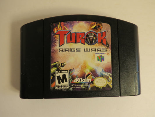 Turok Rage Wars Nintendo 64 Game N64