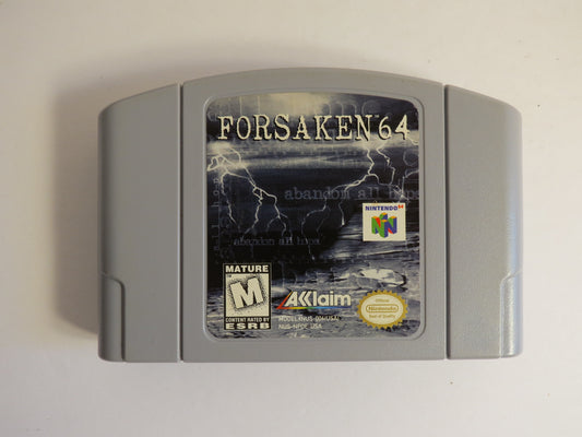 Forsaken 64 Nintendo 64 Game N64