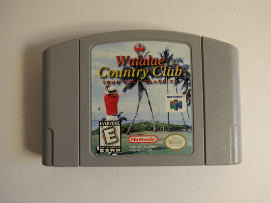 Waialae Country Club True Golf Classics Nintendo 64 Game N64