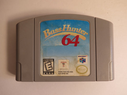 Bass Hunter 64 Nintendo 64 Game N64