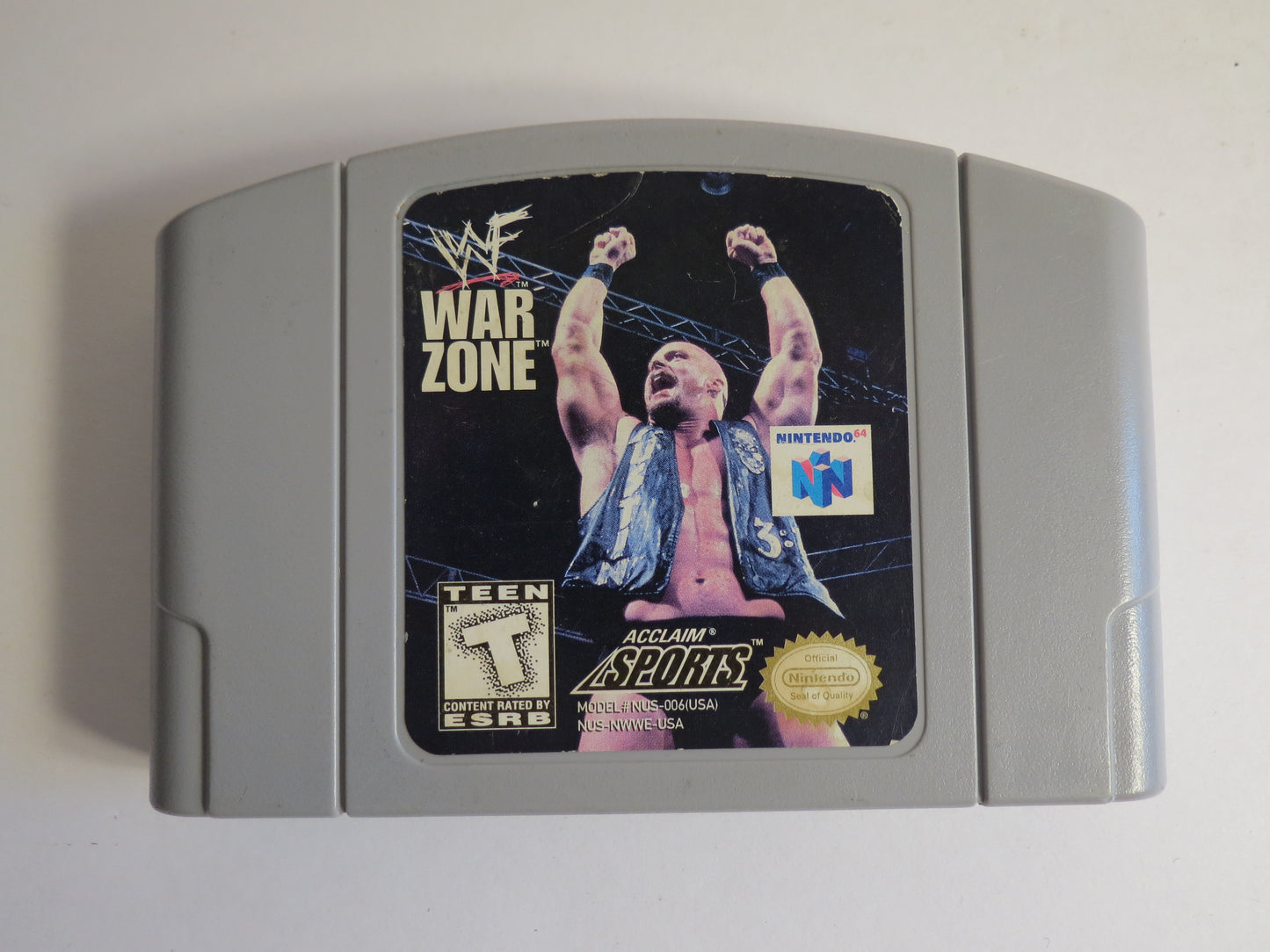 WWF Warzone Nintendo 64 Game N64