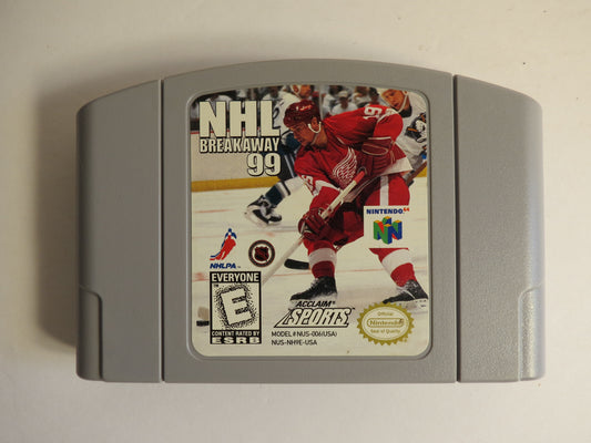 NHL Breakaway 99 Nintendo 64 Game N64