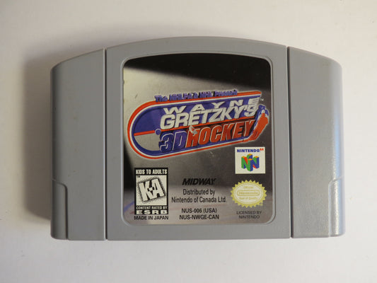 Wayne Gretzky's 3D Hockey Nintendo 64 Game N64