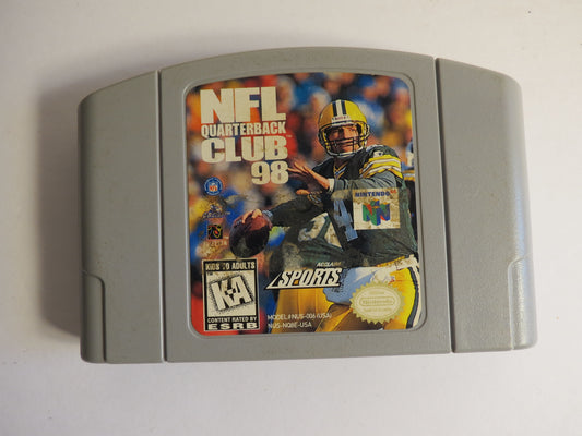 NFL Quarterback Club 98 Nintendo 64 Game N64