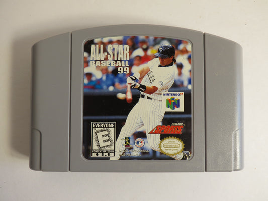 All-Star Baseball 99 Nintendo 64 Game N64