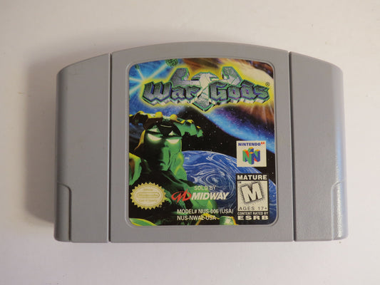 War Gods Nintendo 64 Game N64