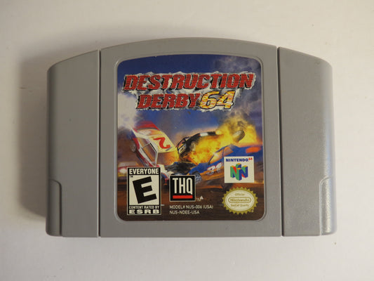 Destruction Derby 64 Nintendo 64 Game N64