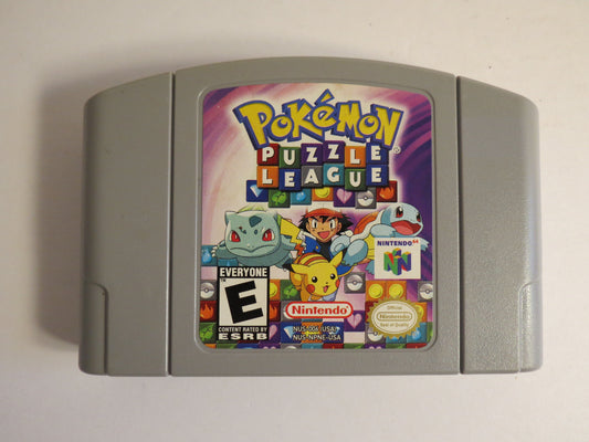 Pokemon Puzzle League Nintendo 64 Game N64