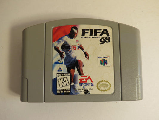 FIFA Road to the World Cup 98 Nintendo 64 Game N64