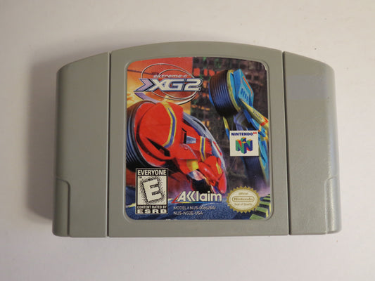 XG2 Extreme G 2 Nintendo 64 Game N64
