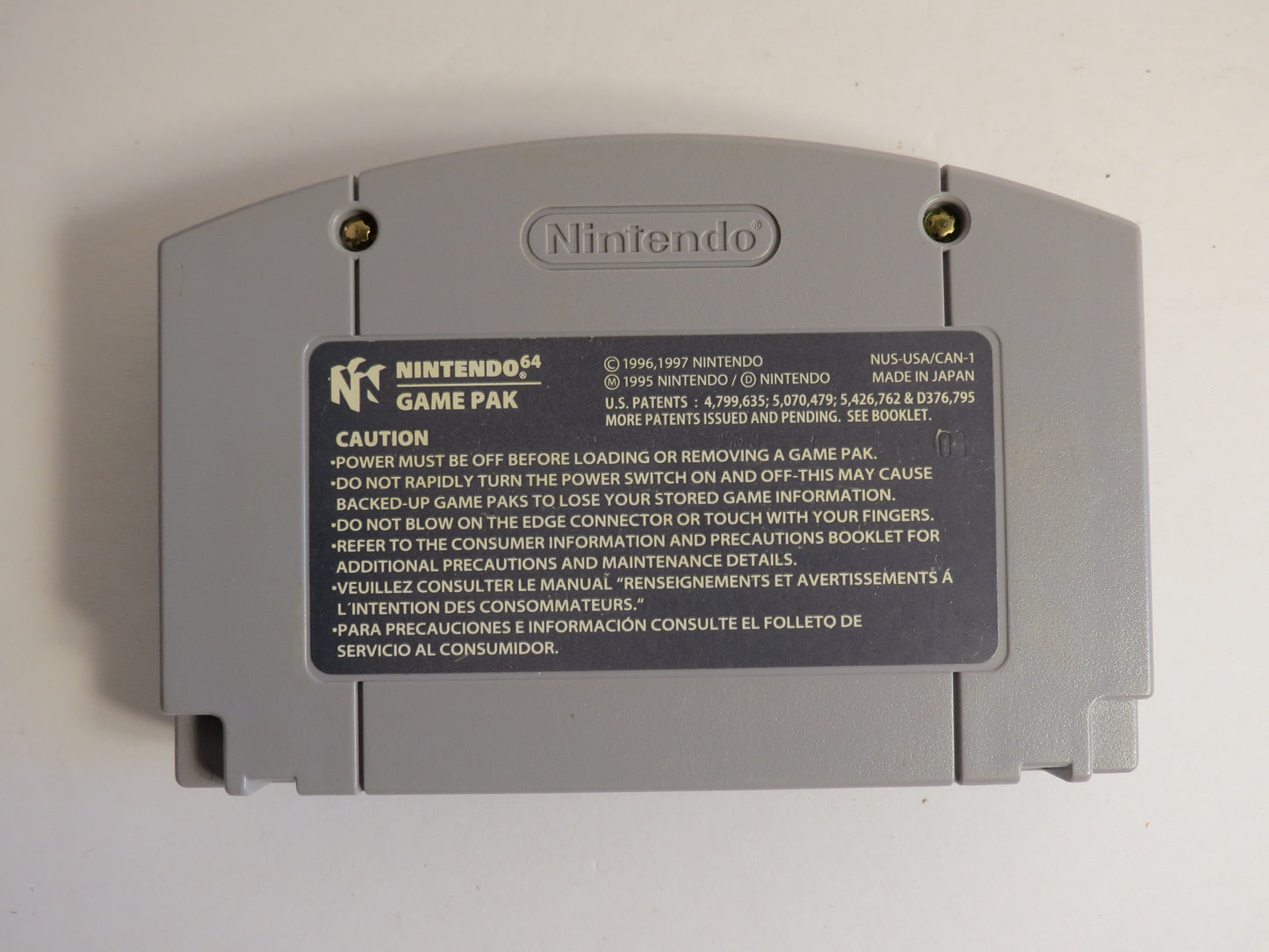 Army Men Sarge's Heroes Nintendo 64 Game N64