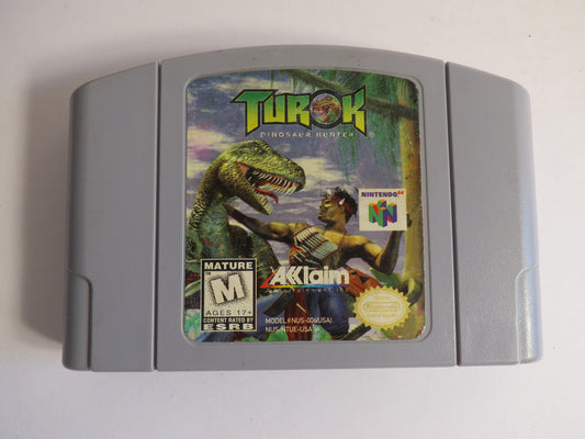 Turok Dinosaur Hunter Nintendo 64 Game N64