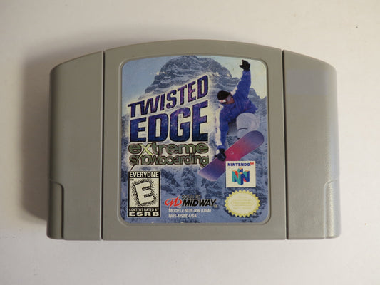 Twisted Edge Extreme Snowboarding Nintendo 64 Game N64