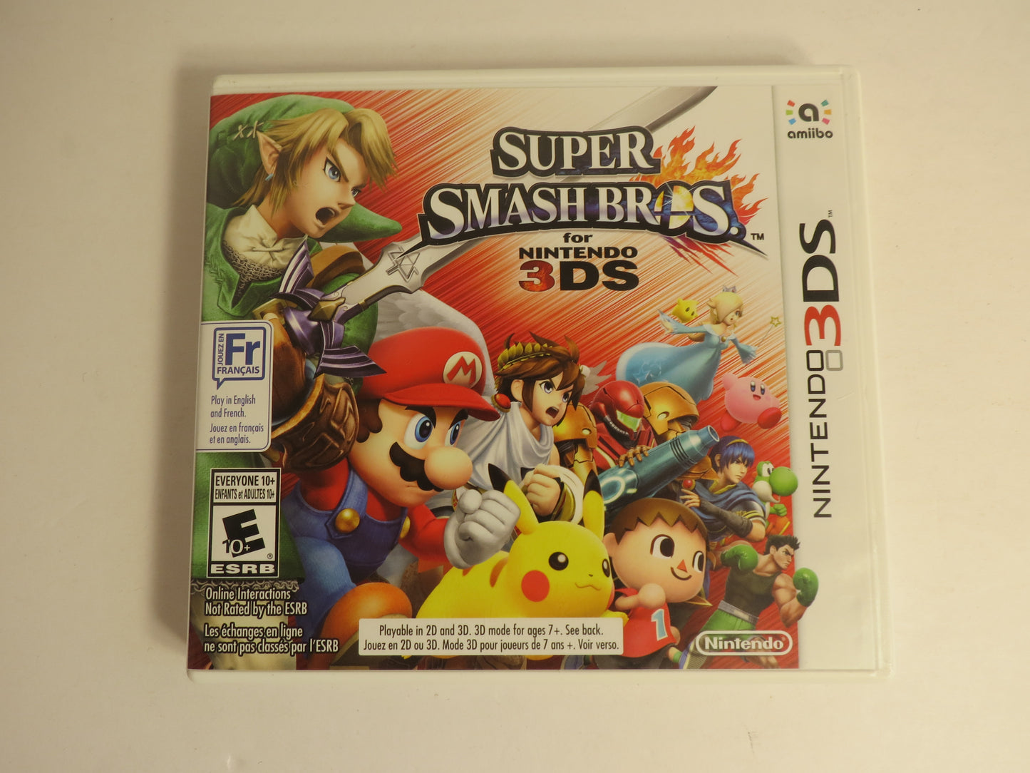 Super Smash Bros. Nintendo 3DS Game CIB
