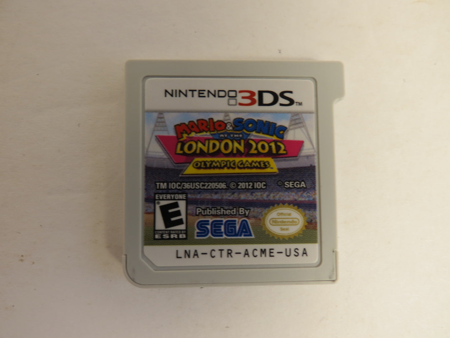 Mario & Sonic at the London 2012 Olympic Games Nintendo 3DS Game CIB