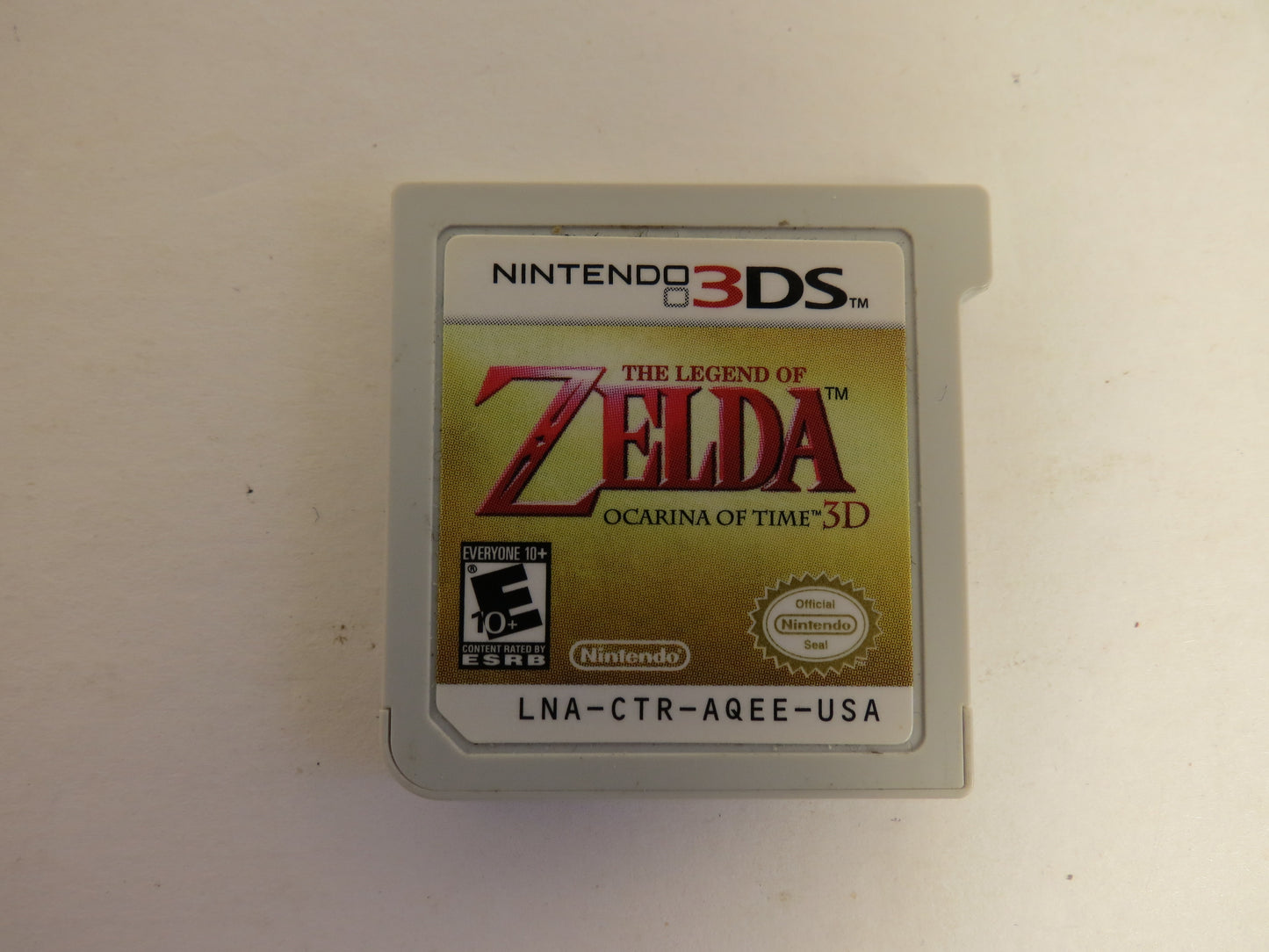 Legend of Zelda Ocarina of Time 3D Nintendo 3DS Game CIB