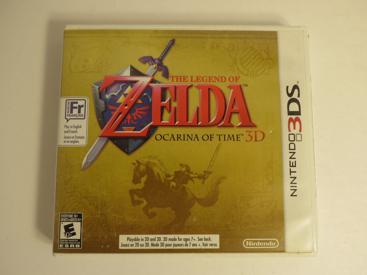 Legend of Zelda Ocarina of Time 3D Nintendo 3DS Game CIB