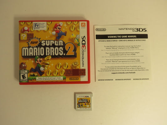 New Super Mario Bros. 2 Nintendo 3DS Game CB
