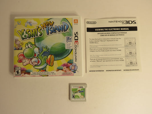 Yoshi's New Island Nintendo 3DS Game CB