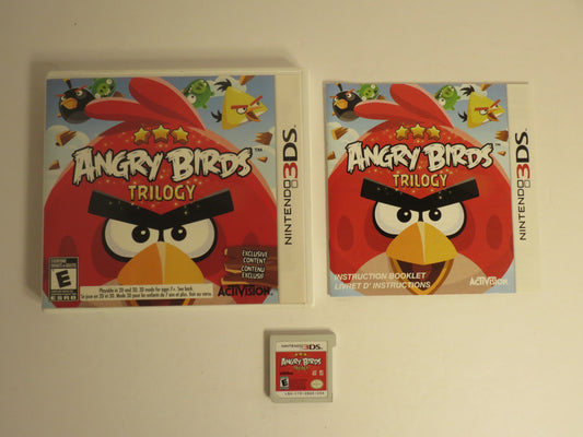 Angry Birds Trilogy Nintendo 3DS Game CIB