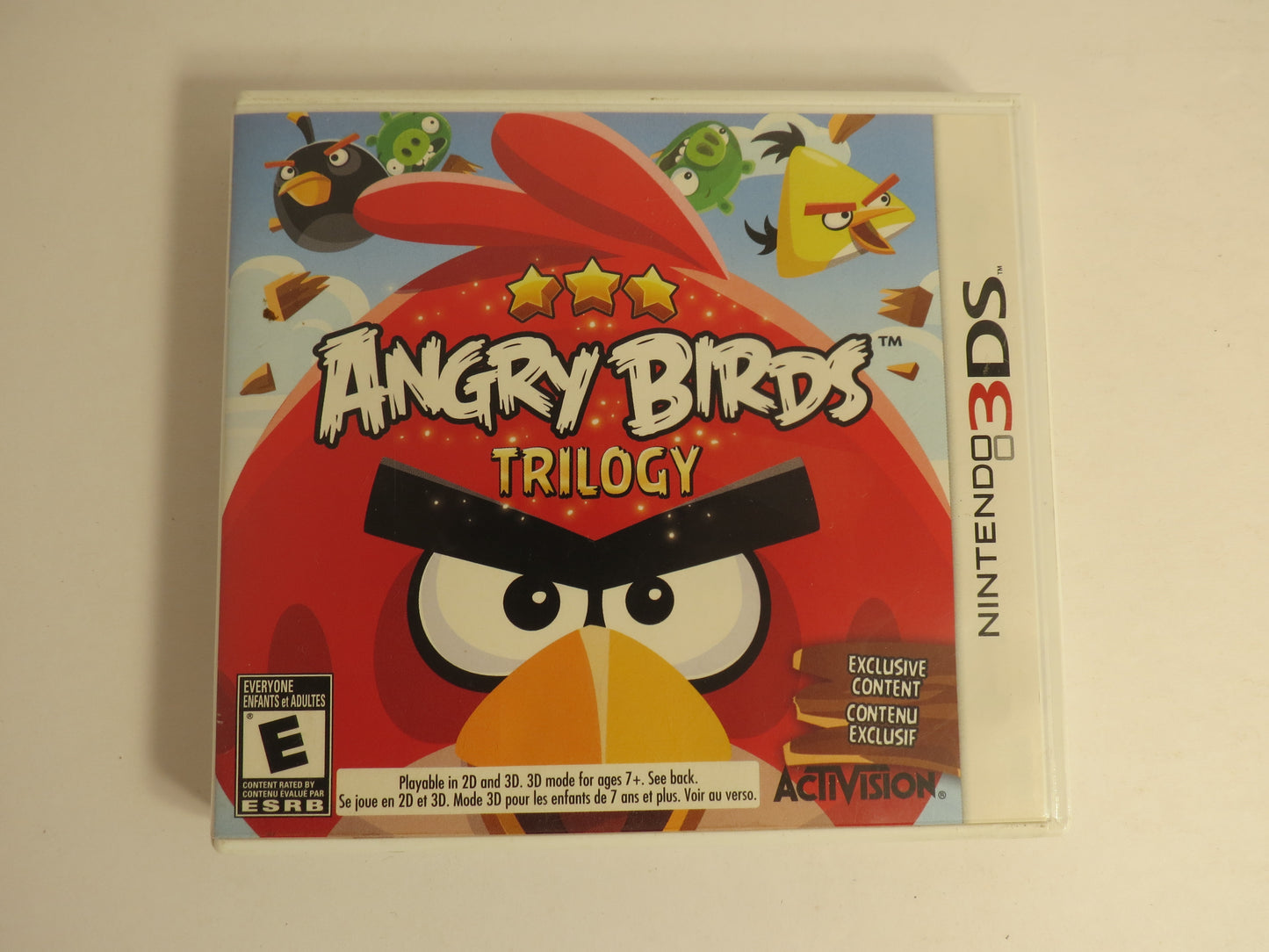 Angry Birds Trilogy Nintendo 3DS Game CIB