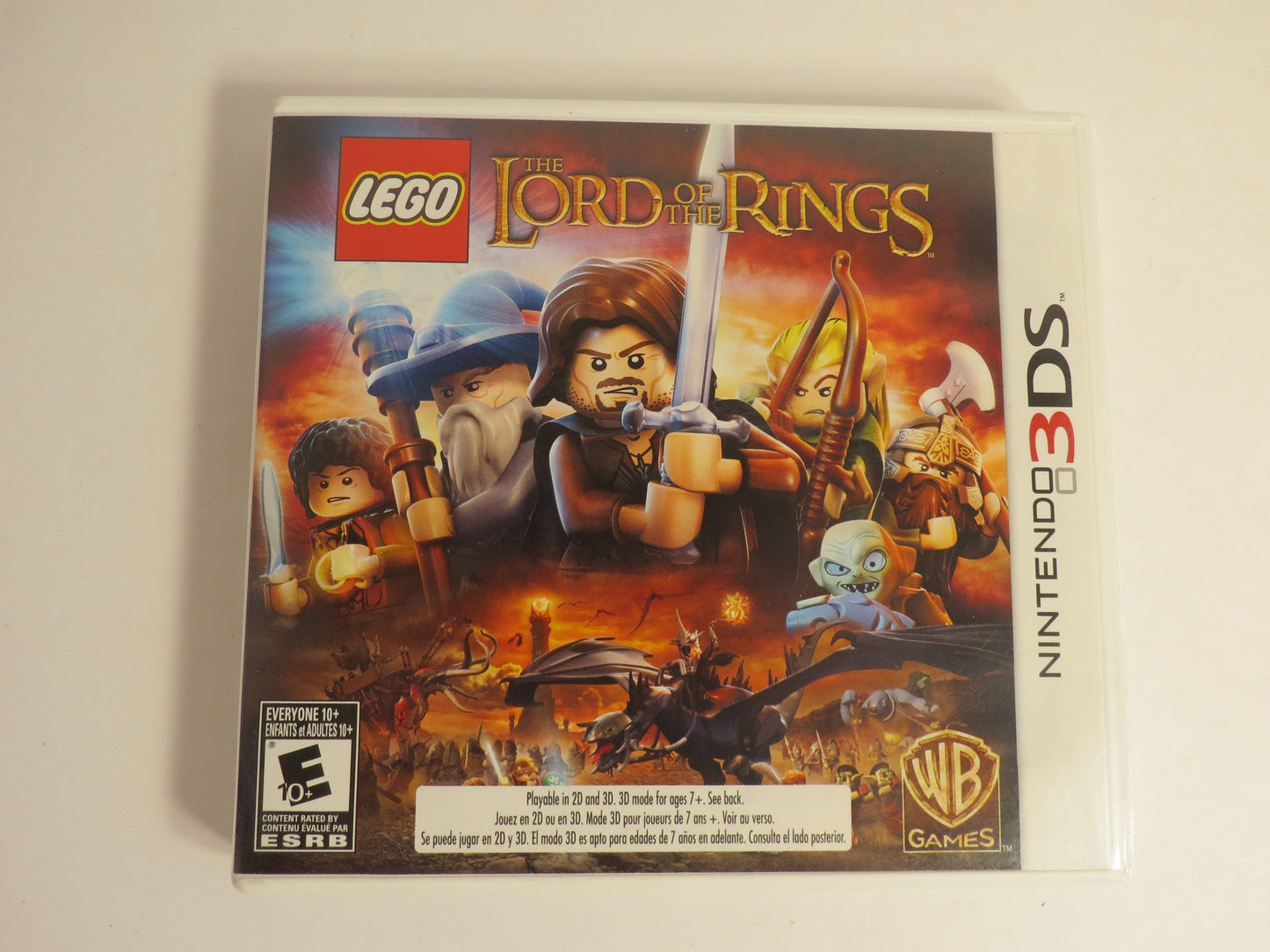 Lego Lord of the Rings Nintendo 3DS Game CIB