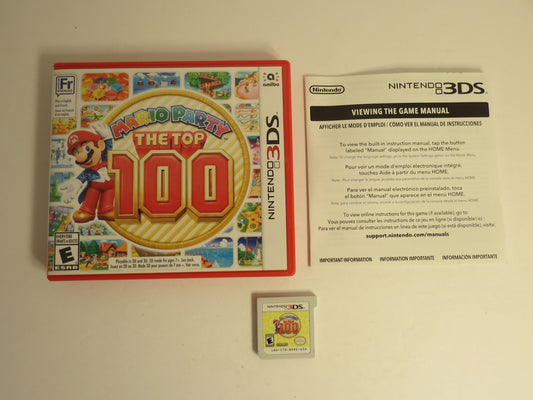Mario Party The Top 100 Nintendo 3DS Game CB