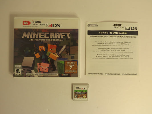 Minecraft New Nintendo 3DS Edition Nintendo 3DS Game CB