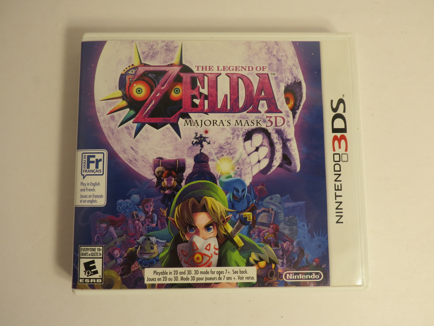 Legend of Zelda Majora's Mask 3D Nintendo 3DS Game CB