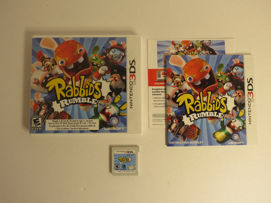 Rabbids Rumble Nintendo 3DS Game CIB