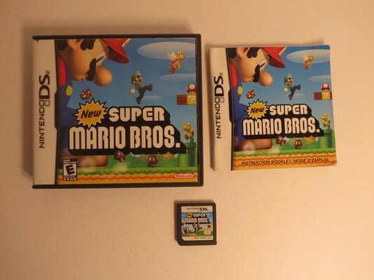 New Super Mario Bros. Nintendo DS Game CIB