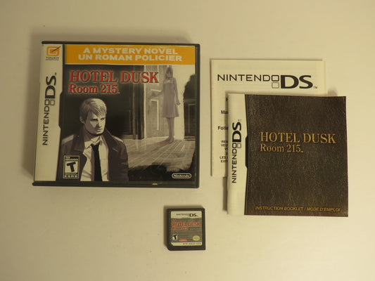 Hotel Dusk Room 215 Nintendo DS Game CIB