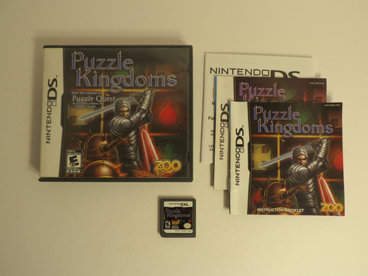 Puzzle Kingdoms Nintendo DS Game CIB