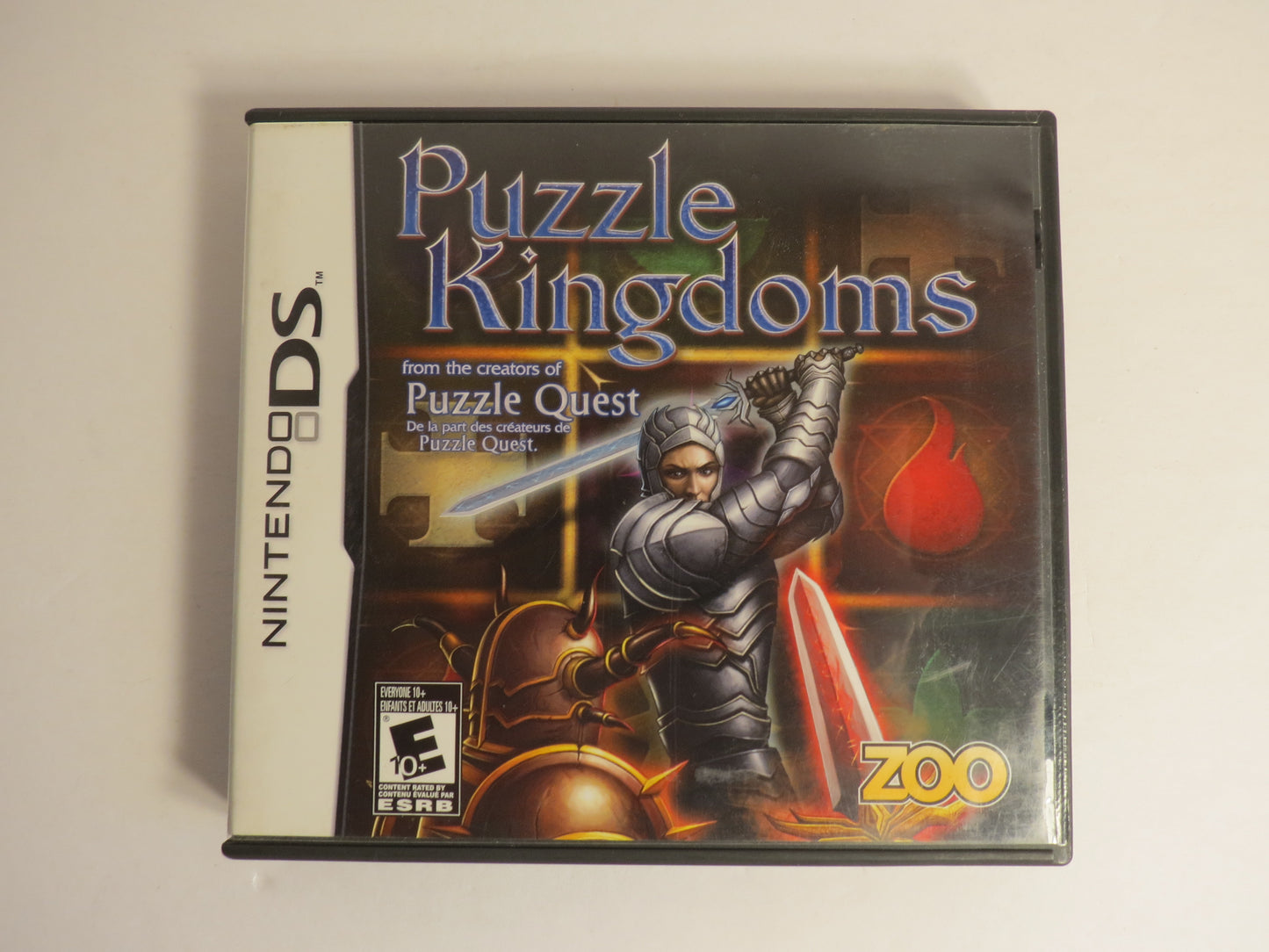 Puzzle Kingdoms Nintendo DS Game CIB